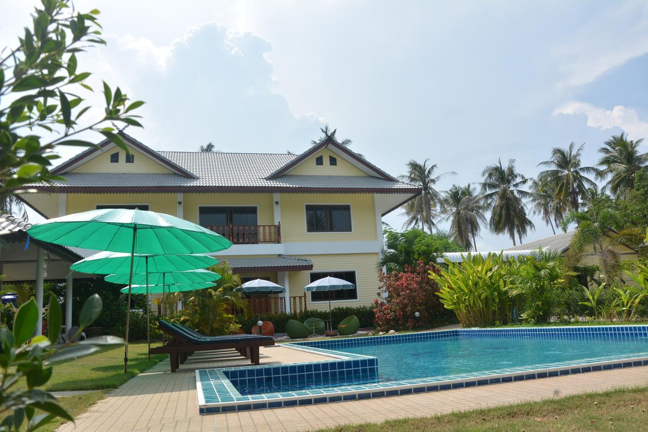 Apple Bungalows Bang Saphan Buitenkant foto