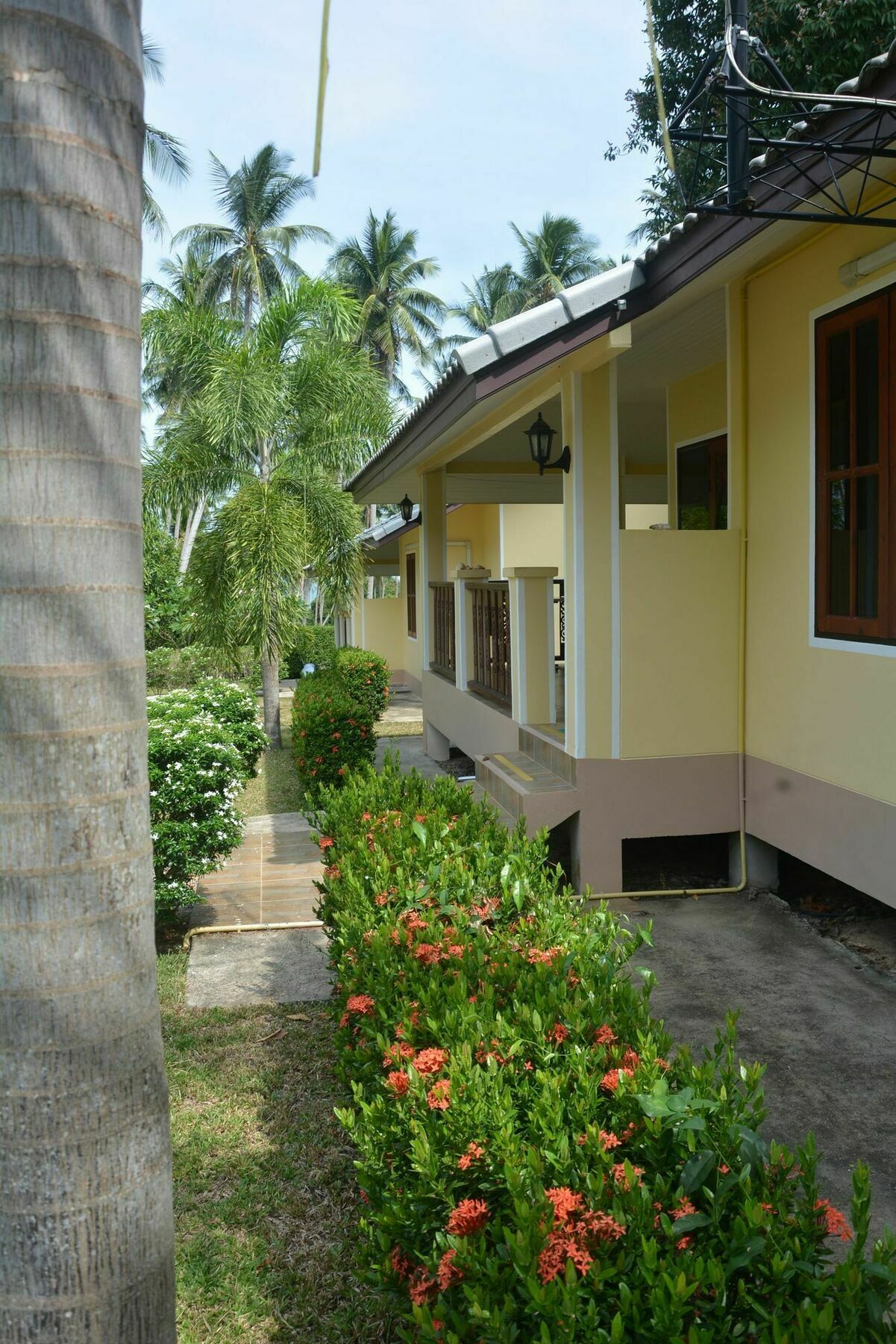 Apple Bungalows Bang Saphan Buitenkant foto