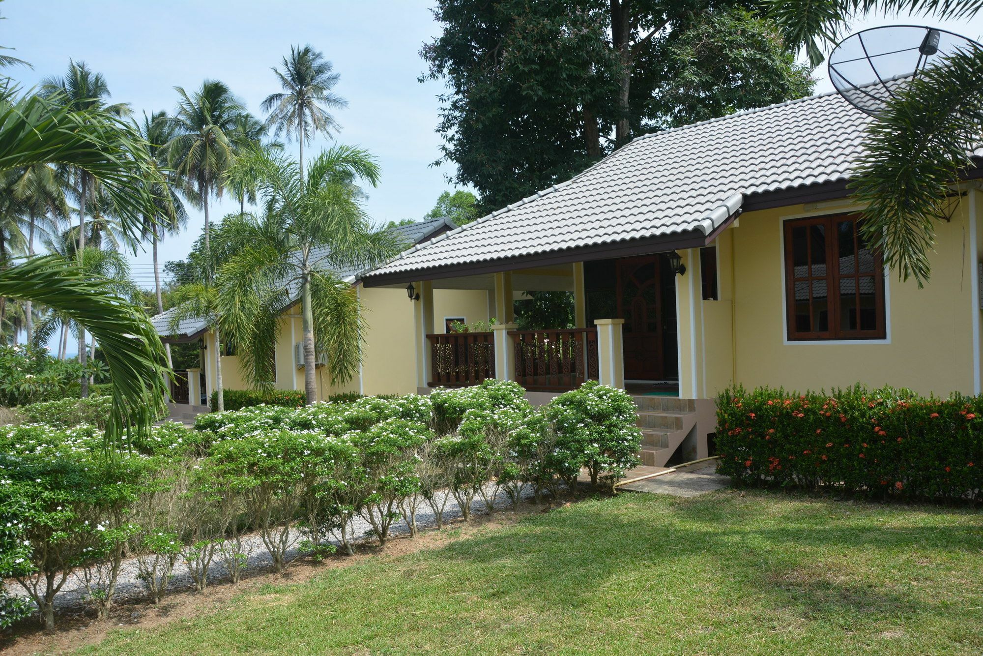 Apple Bungalows Bang Saphan Buitenkant foto
