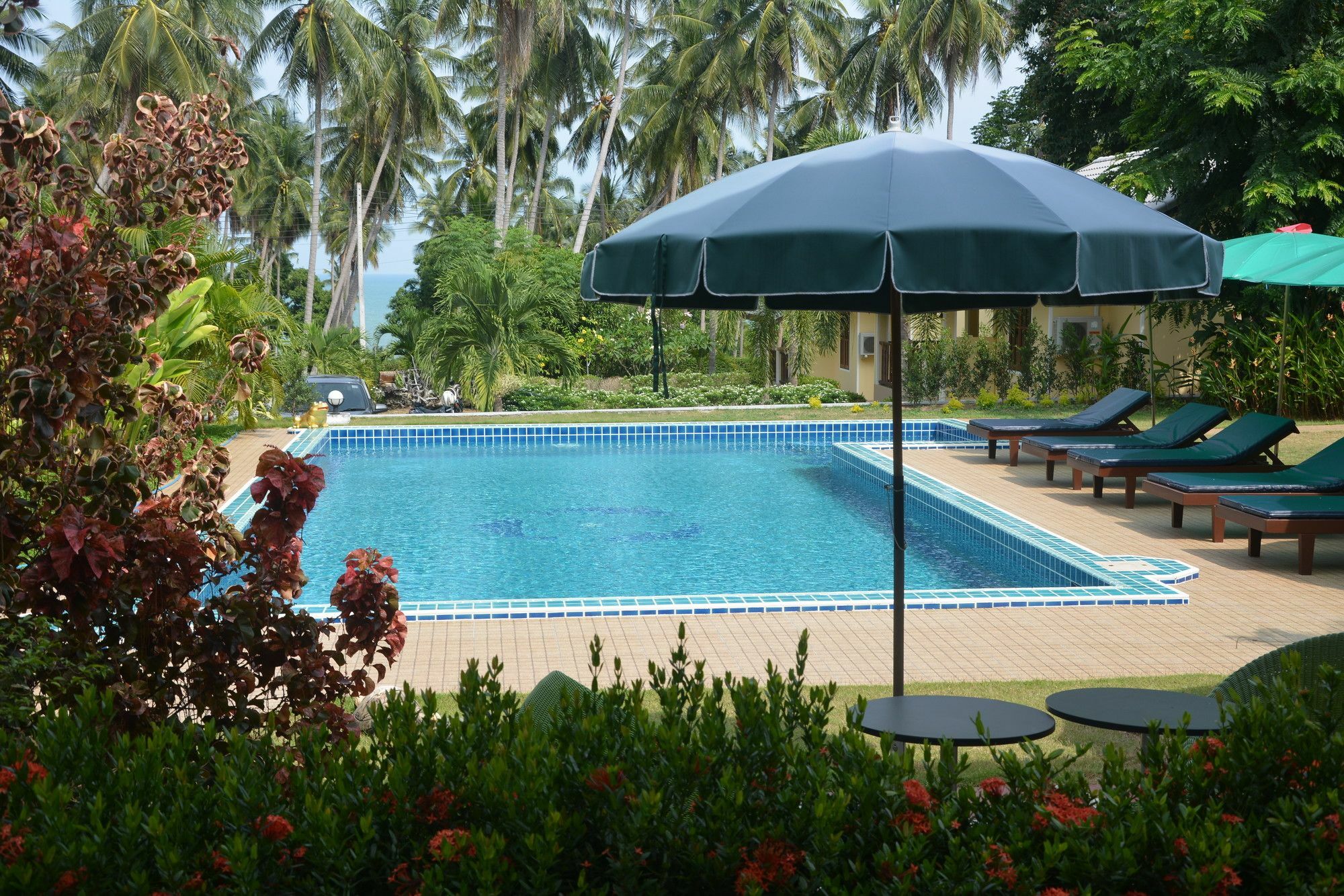 Apple Bungalows Bang Saphan Buitenkant foto